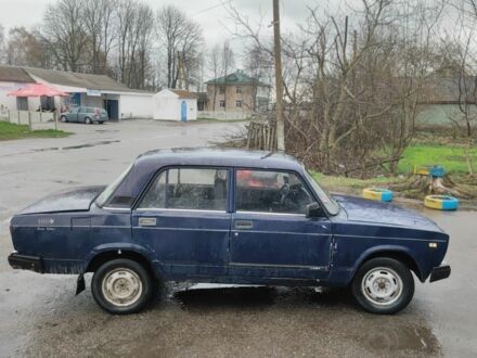Синий ВАЗ 2107, объемом двигателя 1.5 л и пробегом 95 тыс. км за 239 $, фото 1 на Automoto.ua