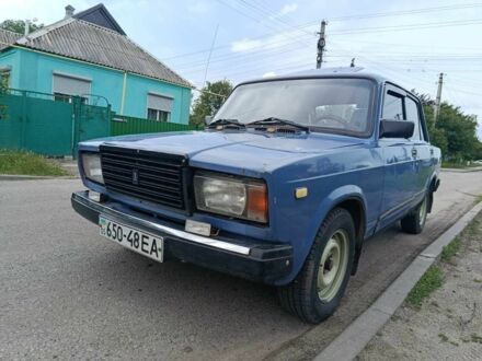 Синий ВАЗ 2107, объемом двигателя 0 л и пробегом 199 тыс. км за 749 $, фото 1 на Automoto.ua