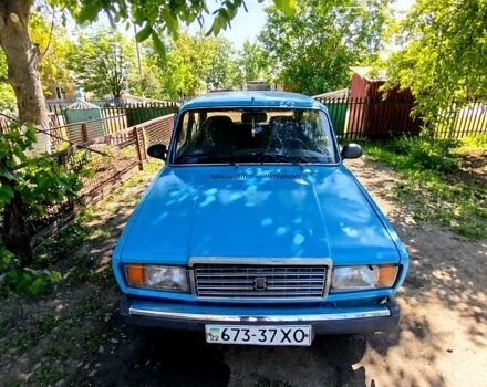 Синий ВАЗ 2107, объемом двигателя 1.5 л и пробегом 0 тыс. км за 625 $, фото 1 на Automoto.ua