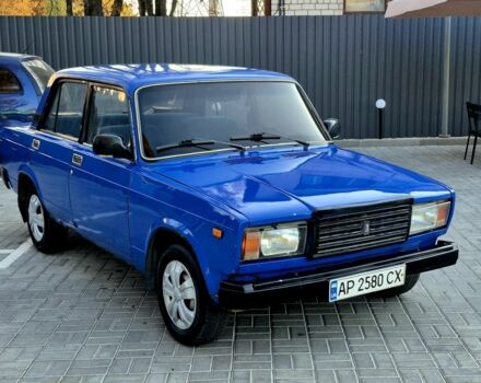 Синій ВАЗ 2107, об'ємом двигуна 6 л та пробігом 72 тис. км за 716 $, фото 1 на Automoto.ua