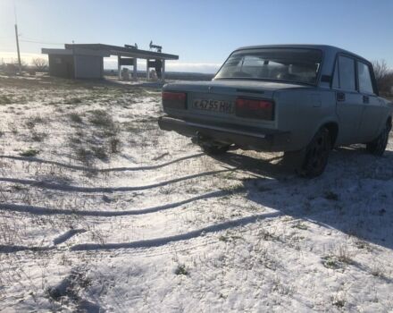 Синий ВАЗ 2107, объемом двигателя 1.5 л и пробегом 62 тыс. км за 1000 $, фото 1 на Automoto.ua