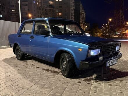 Синий ВАЗ 2107, объемом двигателя 1.6 л и пробегом 450 тыс. км за 850 $, фото 1 на Automoto.ua