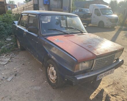 Синий ВАЗ 2107, объемом двигателя 1.3 л и пробегом 100 тыс. км за 359 $, фото 1 на Automoto.ua