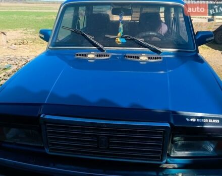 Синий ВАЗ 2107, объемом двигателя 1.5 л и пробегом 50 тыс. км за 1145 $, фото 1 на Automoto.ua