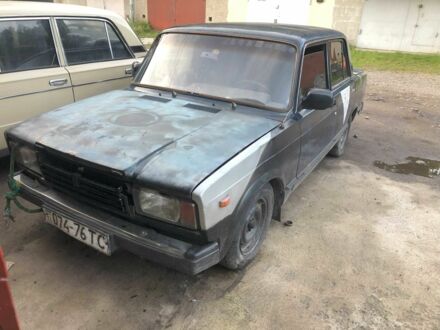 Синій ВАЗ 2107, об'ємом двигуна 1.7 л та пробігом 150 тис. км за 400 $, фото 1 на Automoto.ua