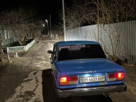 Синий ВАЗ 2107, объемом двигателя 1.46 л и пробегом 200 тыс. км за 1000 $, фото 1 на Automoto.ua