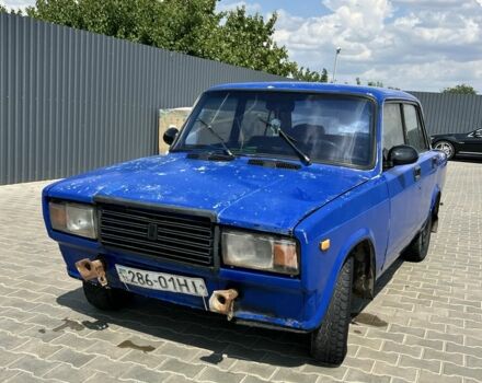 Синий ВАЗ 2107, объемом двигателя 1.3 л и пробегом 3 тыс. км за 562 $, фото 1 на Automoto.ua