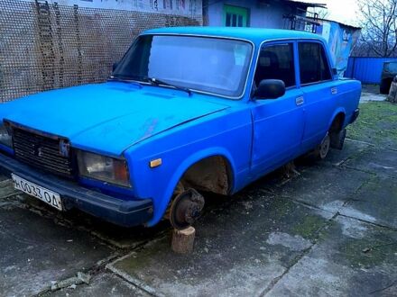 Синій ВАЗ 2107, об'ємом двигуна 1.5 л та пробігом 250 тис. км за 100 $, фото 1 на Automoto.ua