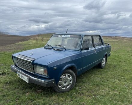 Синий ВАЗ 2107, объемом двигателя 1.5 л и пробегом 3 тыс. км за 650 $, фото 1 на Automoto.ua