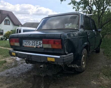 Синий ВАЗ 2107, объемом двигателя 1.3 л и пробегом 77 тыс. км за 450 $, фото 1 на Automoto.ua