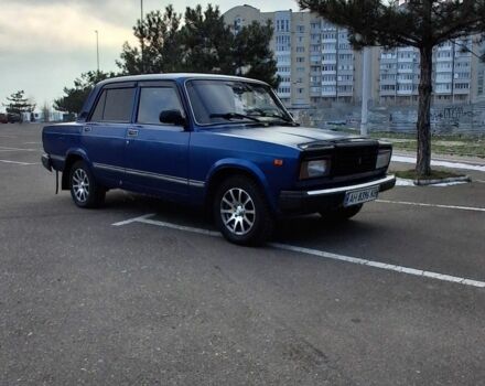 Синий ВАЗ 2107, объемом двигателя 1.5 л и пробегом 87 тыс. км за 1500 $, фото 1 на Automoto.ua