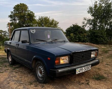 Синій ВАЗ 2107, об'ємом двигуна 1.5 л та пробігом 100 тис. км за 549 $, фото 1 на Automoto.ua