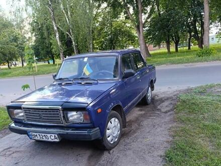 ВАЗ 2107 1997 в Сумах на Automoto.ua Синий ВАЗ 2107, объемом двигателя 1.45 л и пробегом 180 тыс. км за 1200 $, фото 1 на Automoto.ua