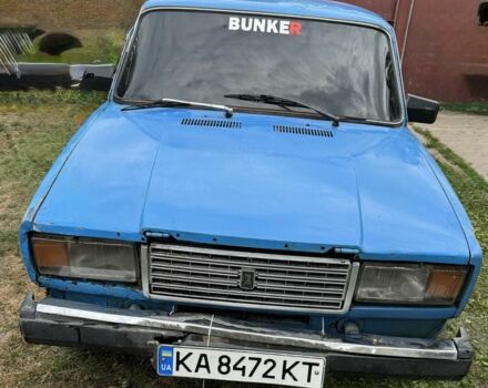 Синий ВАЗ 2107, объемом двигателя 1.5 л и пробегом 100 тыс. км за 292 $, фото 1 на Automoto.ua