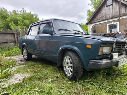 Синий ВАЗ 2107, объемом двигателя 1.6 л и пробегом 32 тыс. км за 881 $, фото 1 на Automoto.ua