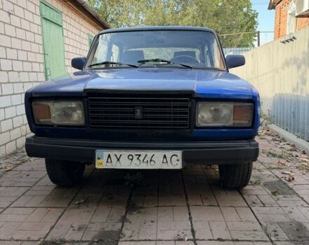 Синий ВАЗ 2107, объемом двигателя 1.5 л и пробегом 263 тыс. км за 749 $, фото 1 на Automoto.ua