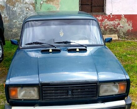 Синий ВАЗ 2107, объемом двигателя 1.5 л и пробегом 205 тыс. км за 780 $, фото 1 на Automoto.ua
