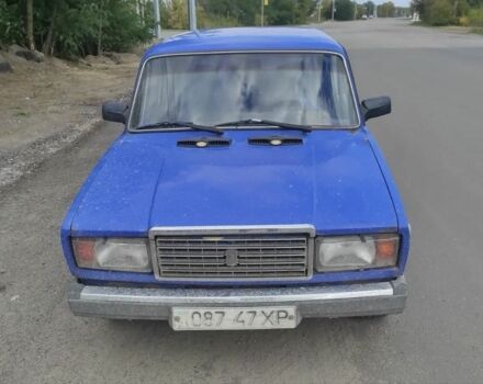 Синий ВАЗ 2107, объемом двигателя 0 л и пробегом 51 тыс. км за 369 $, фото 1 на Automoto.ua