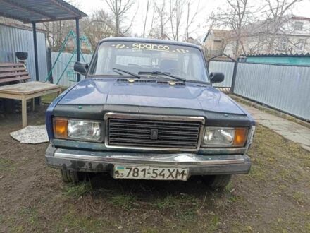 Синий ВАЗ 2107, объемом двигателя 0 л и пробегом 200 тыс. км за 15000 $, фото 1 на Automoto.ua