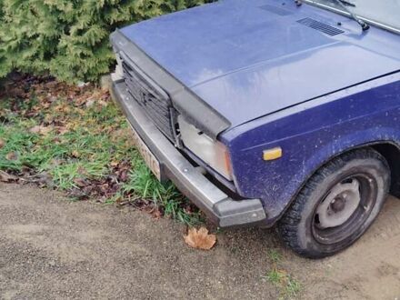 Синий ВАЗ 2107, объемом двигателя 1.5 л и пробегом 200 тыс. км за 750 $, фото 1 на Automoto.ua