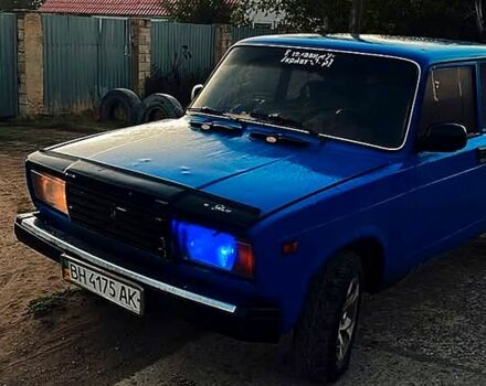 Синій ВАЗ 2107, об'ємом двигуна 1.7 л та пробігом 219 тис. км за 800 $, фото 1 на Automoto.ua