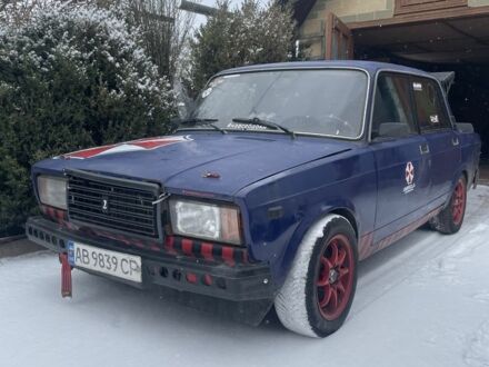 Синий ВАЗ 2107, объемом двигателя 1.5 л и пробегом 25 тыс. км за 1050 $, фото 1 на Automoto.ua