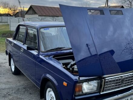 Синий ВАЗ 2107, объемом двигателя 1.5 л и пробегом 70 тыс. км за 1999 $, фото 1 на Automoto.ua