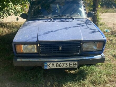 Синий ВАЗ 2107, объемом двигателя 8 л и пробегом 300 тыс. км за 728 $, фото 1 на Automoto.ua