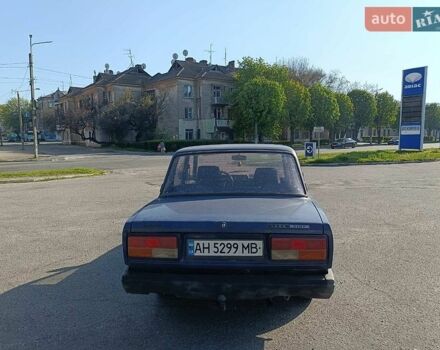 Синий ВАЗ 2107, объемом двигателя 1.45 л и пробегом 120 тыс. км за 650 $, фото 1 на Automoto.ua