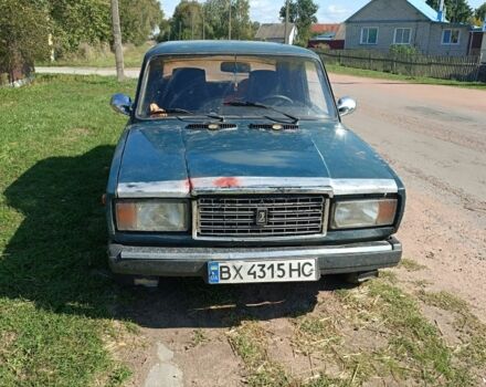 Синій ВАЗ 2107, об'ємом двигуна 1.5 л та пробігом 90 тис. км за 560 $, фото 1 на Automoto.ua