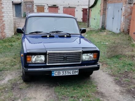Синий ВАЗ 2107, объемом двигателя 1.5 л и пробегом 47 тыс. км за 1500 $, фото 1 на Automoto.ua
