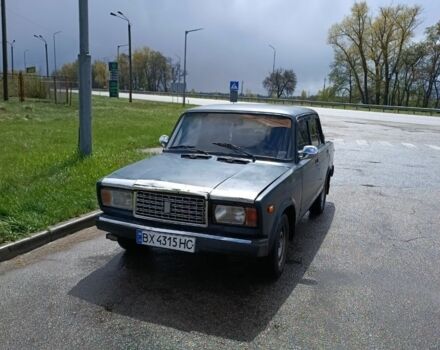 Синій ВАЗ 2107, об'ємом двигуна 1.5 л та пробігом 50 тис. км за 449 $, фото 1 на Automoto.ua