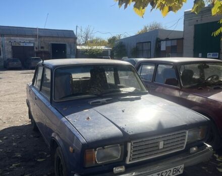 Синій ВАЗ 2107, об'ємом двигуна 1.6 л та пробігом 200 тис. км за 357 $, фото 1 на Automoto.ua