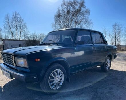 Синий ВАЗ 2107, объемом двигателя 1.5 л и пробегом 40 тыс. км за 1300 $, фото 1 на Automoto.ua