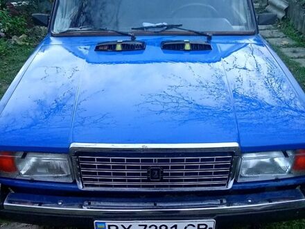 Синій ВАЗ 2107, об'ємом двигуна 1.5 л та пробігом 72 тис. км за 750 $, фото 1 на Automoto.ua