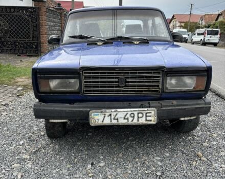 Синій ВАЗ 2107, об'ємом двигуна 0 л та пробігом 76 тис. км за 361 $, фото 1 на Automoto.ua