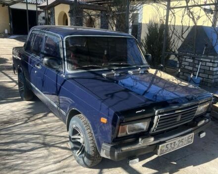 Синий ВАЗ 2107, объемом двигателя 0 л и пробегом 1 тыс. км за 813 $, фото 1 на Automoto.ua