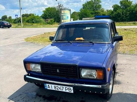 Синий ВАЗ 2107, объемом двигателя 1.5 л и пробегом 100 тыс. км за 1300 $, фото 1 на Automoto.ua