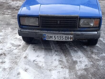 Синий ВАЗ 2107, объемом двигателя 1.5 л и пробегом 90 тыс. км за 1100 $, фото 1 на Automoto.ua