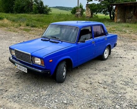 Синий ВАЗ 2107, объемом двигателя 1.5 л и пробегом 38 тыс. км за 1450 $, фото 1 на Automoto.ua
