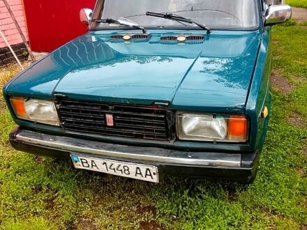 Синий ВАЗ 2107, объемом двигателя 1.6 л и пробегом 150 тыс. км за 650 $, фото 1 на Automoto.ua