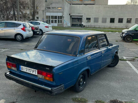 Синий ВАЗ 2107, объемом двигателя 1.6 л и пробегом 300 тыс. км за 1200 $, фото 1 на Automoto.ua