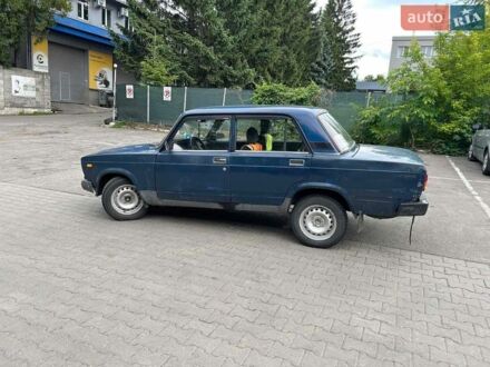 Синій ВАЗ 2107, об'ємом двигуна 1.5 л та пробігом 100 тис. км за 1500 $, фото 1 на Automoto.ua