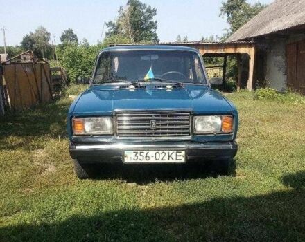 Синій ВАЗ 2107, об'ємом двигуна 1.5 л та пробігом 125 тис. км за 749 $, фото 1 на Automoto.ua