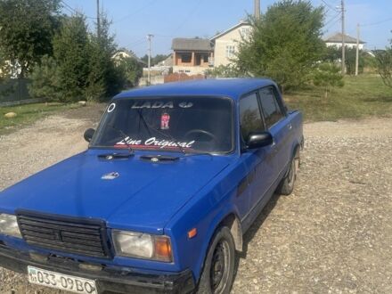 Синий ВАЗ 2107, объемом двигателя 1.5 л и пробегом 1000 тыс. км за 584 $, фото 1 на Automoto.ua