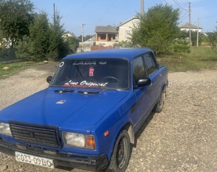 Синий ВАЗ 2107, объемом двигателя 1.5 л и пробегом 1000 тыс. км за 584 $, фото 1 на Automoto.ua