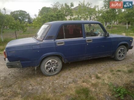 Синий ВАЗ 2107, объемом двигателя 0 л и пробегом 100 тыс. км за 500 $, фото 1 на Automoto.ua