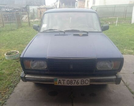 Синий ВАЗ 2107, объемом двигателя 0 л и пробегом 100 тыс. км за 450 $, фото 1 на Automoto.ua