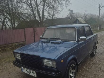 Синий ВАЗ 2107, объемом двигателя 1.5 л и пробегом 170 тыс. км за 1500 $, фото 1 на Automoto.ua