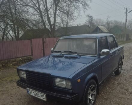 Синий ВАЗ 2107, объемом двигателя 1.5 л и пробегом 170 тыс. км за 1500 $, фото 1 на Automoto.ua